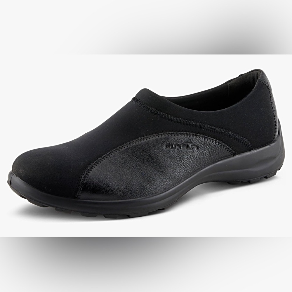 Flexus - Easy Slip-On Black Women’s Comfort Shoe